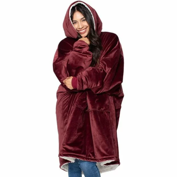 [Ọrịre ekeresimesi na oge oyi] - Unisex Comfy Oversize Hoodie Blanket