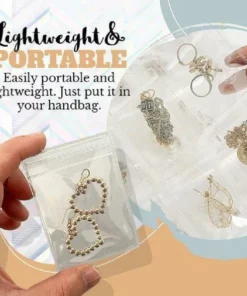 🎅Christmas Sale-Transparent Jewellery Storage Book Set