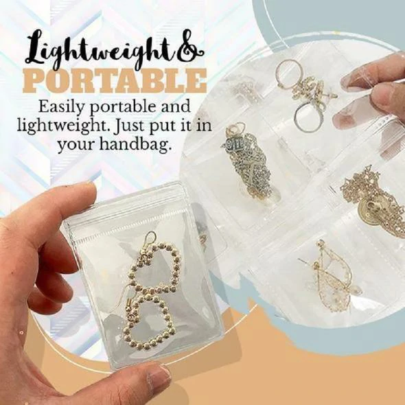 🎅Christmas Sale-Transparent Jewellery Storage Book Set