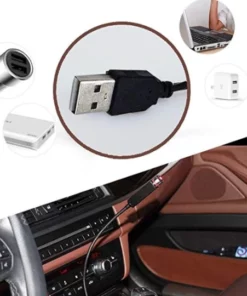 (🎅OFERTA ANTICIPADA DE NAVIDAD - 50 % DE DESCUENTO) Plug and Play - Romántica luz nocturna USB para el techo del automóvil y el hogar