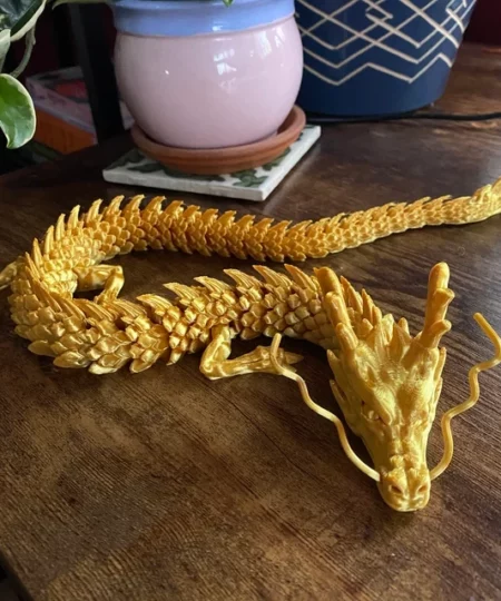3D printed Articulated Dragon