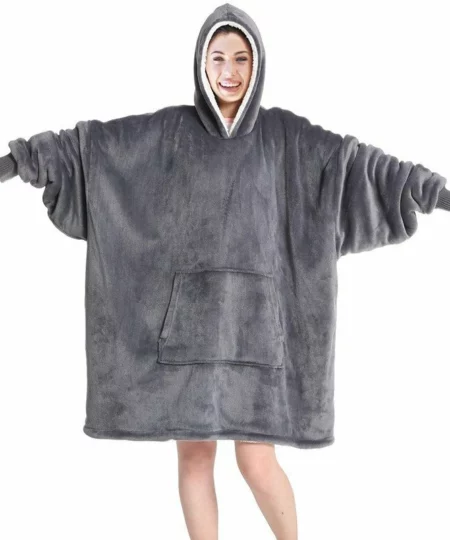 [Christmas & Winter Sale] - Unisex Comfy Oversize Hoodie Blanket