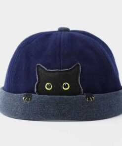 North Royal Knitted Melon Cat Hat