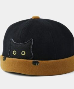 North Royal Knitted Melon Cat Hat