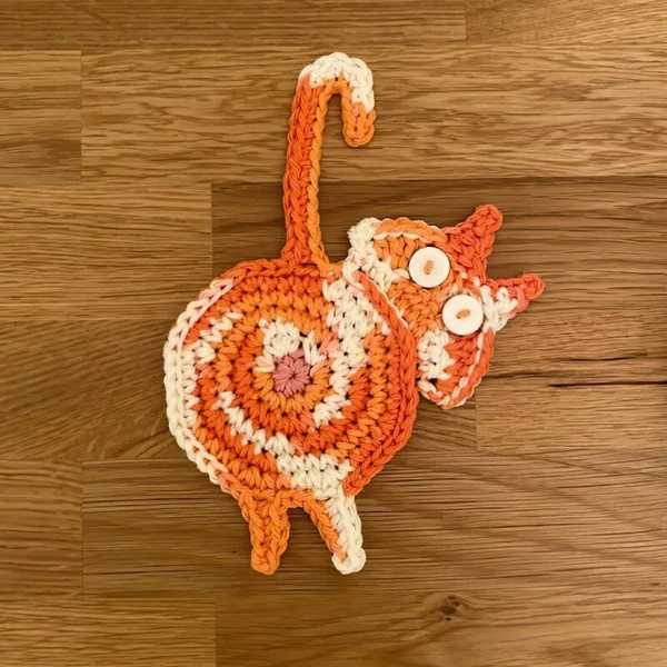 🎄Tidlig julesalg🎄-Cat Butt Coasters- Rimeligst.