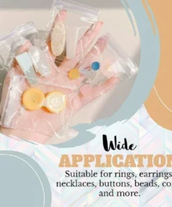 🎅Christmas Sale-Transparent Jewellery Storage Book Set