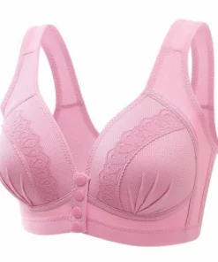 [ 3 PCS ] Convenient Front Button Breathable Bra