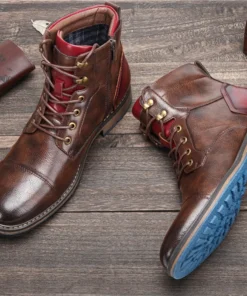 Hecrafted Men's Retro Boots