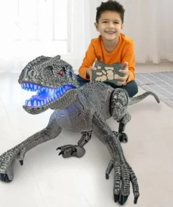 (KALĖDINIS IŠPARDAVIMAS - 50% NUOLAIDA)💥Nuotolinio valdymo dinozaurų žaislai