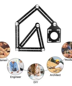 Adjustable and assemblable hole locator