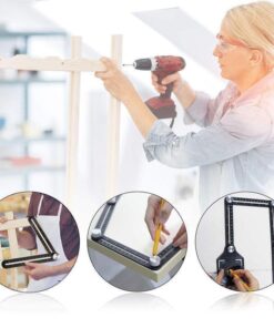 Adjustable and assemblable hole locator