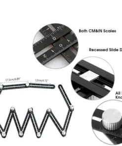 Adjustable and assemblable hole locator