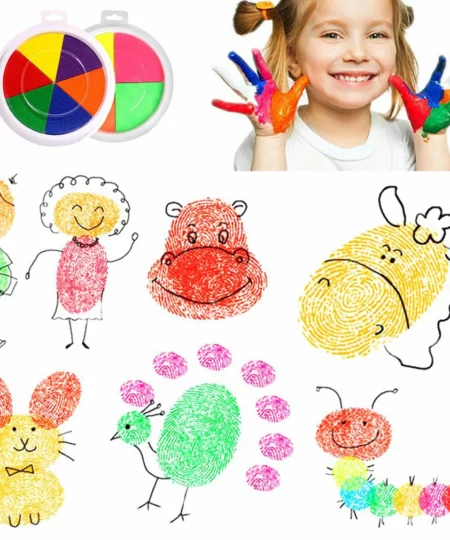 (Early Christmas Sale - 50% off) Finger Painting Ink Mud