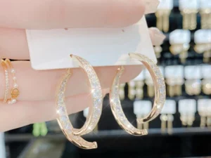 LAST DAY 70% OFF--Cross Curved Earrings✨