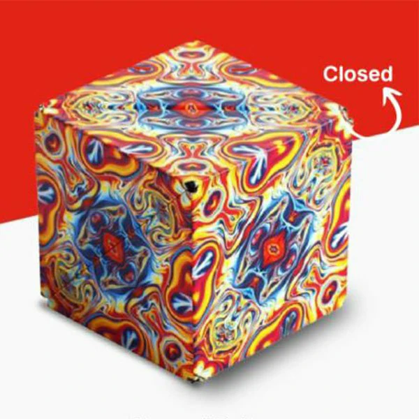 (50% Gbanyụọ-ere) Onyinye Maka ụmụaka🎁🎄CHANGEABLE MAGNETIC MAGIC CUBE