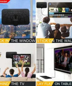 Spider Pattern New HDTV Cable Antenna 4K (5G Chip, 🌎 Can Be Used Worldwide)