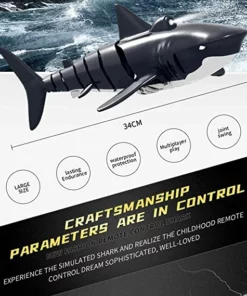 (50% OFF-Sale)Gifts For Children🎁2.4G Realistic Remote Control Shark Toy