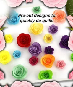 [PROMO 30% OFF] EZCraft Rose Quilling Paper