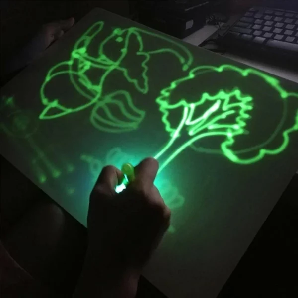 (🎅ЭРТТЕГИ РОЖДЕМАЛЫК САТЫП - 50% АРТЫКЧЫЛЫК) Light Drawing- кызыктуу жана өнүгүп келе жаткан оюнчук жана жаркыраган калем