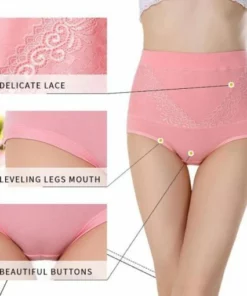 [8 PCS] Slim-Fit Lace Underwear