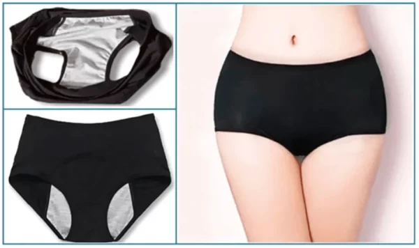 5Pcs/Set High Waist Leak Proof Panties （You Can Remark Product Color And Quantity At Checkout）