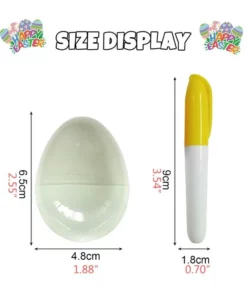 DIY Easter Eggs With Markers Pen