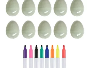 DIY Easter Eggs With Markers Pen
