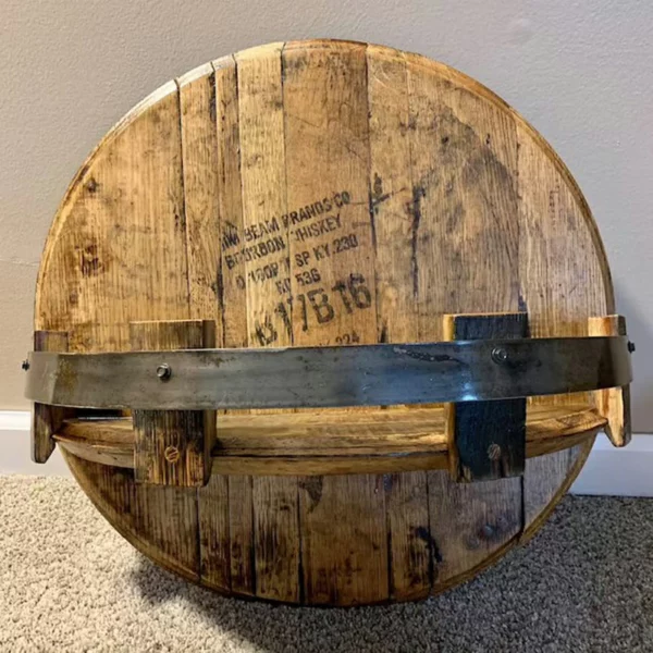 NEW YEARS SALE - 50% OFF - Bourbon Whisky Barrel Shelf