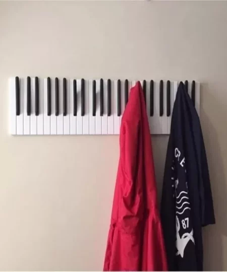 🔥Kayayyakin Zafi🔥 Piano Wooden Coat Racks