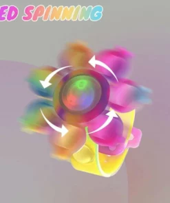 Sicon Dynamic Led Anti-stress Spinning Pop Bubble Wristband