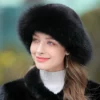 Fashion sweet and cute warm thick fisherman hat basin hatknitted with cashmere
