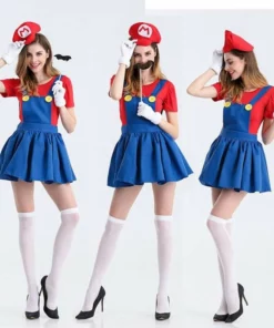 Sexy Super Mario Costume For Women