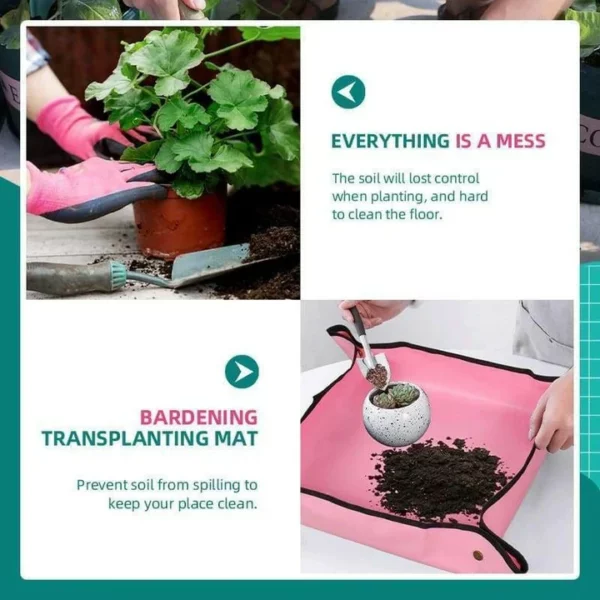 🔥(New Year Hot Sale - Save 50% OFF)Mess-Free Gardening Working Mat-Buy 4 Get Extra 20% OFF