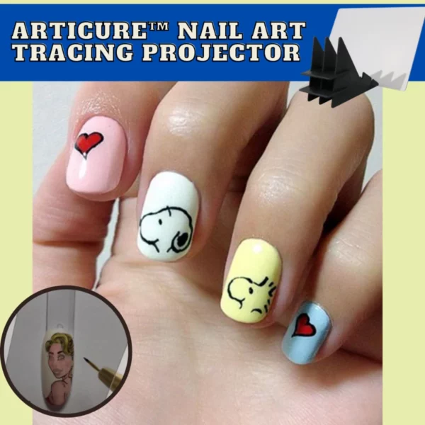 [ប្រូម៉ូសិន 30% បិទ] ArtiCure™ Nail Art Tracing Projector