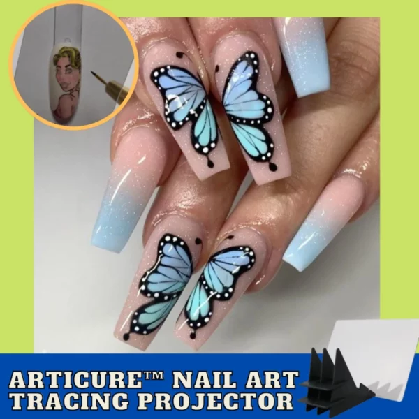 [PROMO 30% OFF] ArtiCure™ Nail Art Tracing Projector