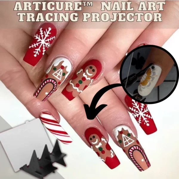 [ՊՐՈՄՈ 30% ԶԵՂՉ] ArtiCure™ Nail Art Tracing պրոյեկտոր