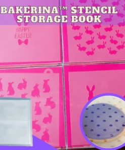 [🎄Christmas Pre-Sale 50% OFF🎅] Bakerina™ Stencil Storage Book