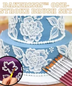 [PROMO 30% OFF] Bakerism™ One-Stroke Brush Set