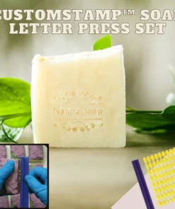 [PROMO 30% OFF] CustomStamp™ Soap Letter Press Set