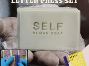 [PROMO 30% OFF] CustomStamp™ Soap Letter Press Set