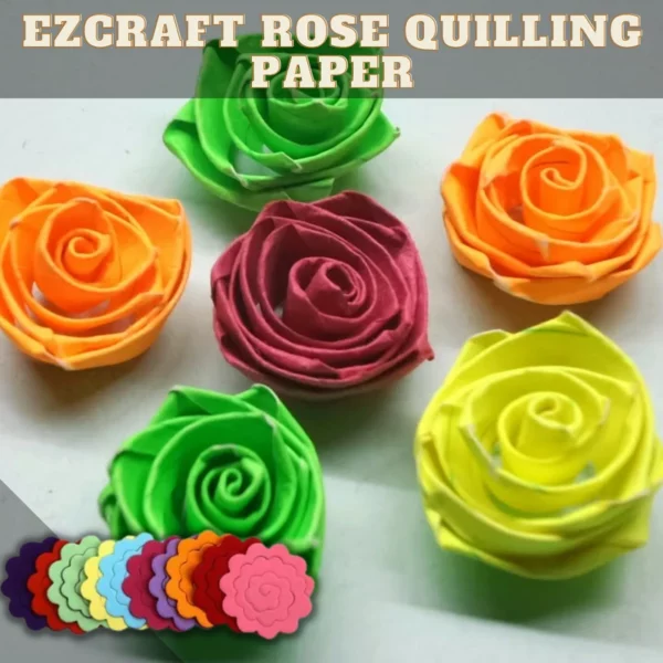 [PROMO 30% KEDVEZMÉNY] EZCraft Rose Quilling papír