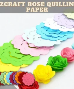 [PROMO 30% OFF] EZCraft Rose Quilling Paper