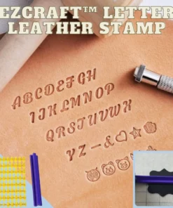 [PROMO 30% OFF] EZCraft™ Letter Leather Stamp