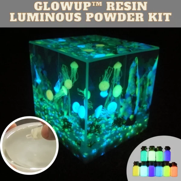 [PROMOCIÓN 30% DE DESCUENTO] Kit de polvos luminosos de resina GlowUp™️