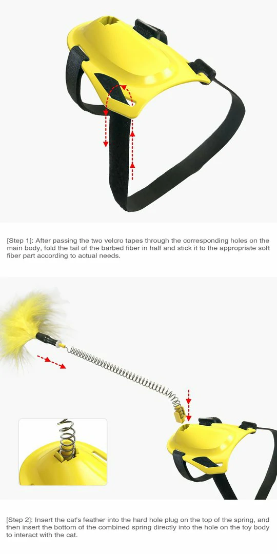 Creative Spring Foot Funny Cat Stick