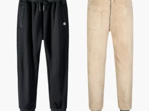 Plus Size Thicken Sweatpants Winter Men’s Fleece Pants