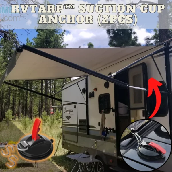 [PROMO 30% OFF] RVTarp™ Suction Cup Anchor (2pcs)