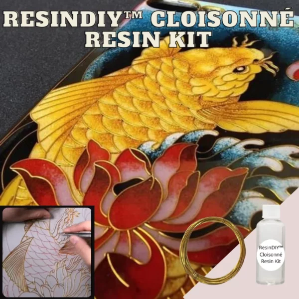 [KYNNING 30% AFSLÁTTUR] RESINDIY™ CLOISONNÉ RESIN SAKKI