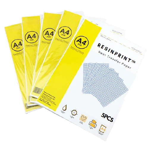 [PROMOÇÃO DE 30% DE DESCONTO] Papel de transferência térmica ResinCraft™