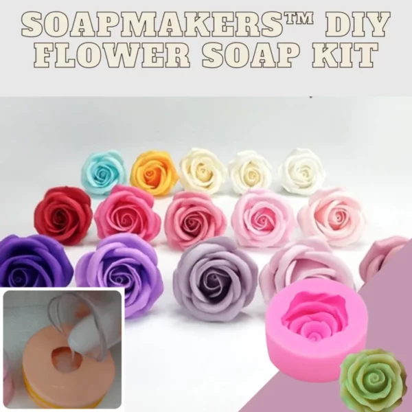 [CHRISTMAS PRE SALES 50% OFF] SOAPMAKERS™️ DIY FLOWER SOAP KIT
